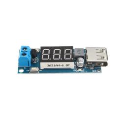 4.5-40V To 5V DC-DC Buck Converter 5V DC-DC Step-Down Voltmeter Buck Converter Module 2A USB Charger ModuleFor Raspberry Pi4.5-40V To 5V DC-DC Buck Converter 5V DC-DC Step-Down Voltmeter Buck Converter Module 2A USB Charger ModuleFor Raspberry Pi image 5