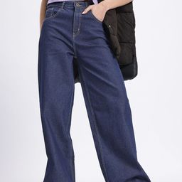 DressBerry Women Baggy Chic Straight Fit Jeans-image-23