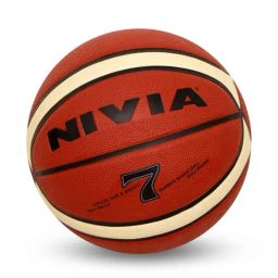Nivia Engraver Brown Basketball (Size-7)-image-3