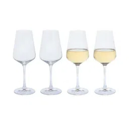DARTINGTON Crystal Cheers White Wine Glasses (350 ml) - Set of 4-image-36