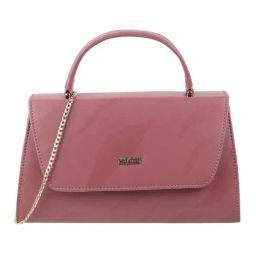 Mochi Pink Medium Satchel Handbag-image-5