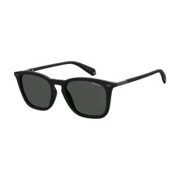 Polaroid Black Rectangular Sunglasses for Men-3