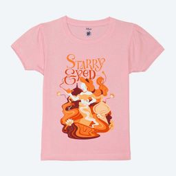 YK Disney Girls Princess Printed Pure Cotton T-shirt-picture-29