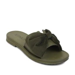 Iconics Women's Olive Green Casual Sandals-image-3