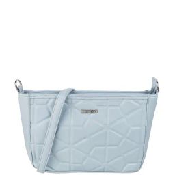 Metro Blue Synthetic Textured Sling Handbag-picture-14