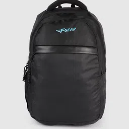 F Gear Unisex Black Bluechip Brand Logo Backpacks-64