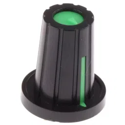 RS PRO 17 mm Black Potentiometer Knob for 6.4 mm Shaft D Shaped, 4676768-image-36