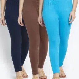 Gracit Multicolor Regular Fit Leggings-picture-4