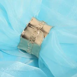 Sohi Dented Textured Golden Bracelet for Women & Girls-42
