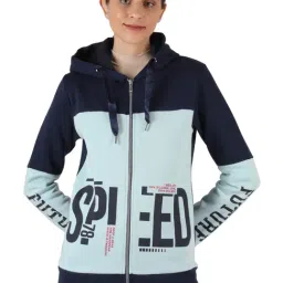 Monte Carlo Blue Printed Hoodies-image-14