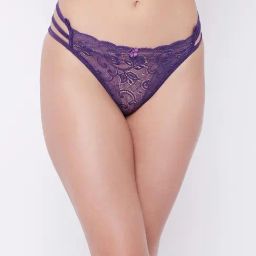 Secrets By ZeroKaata Purple Lace Panty-image-4