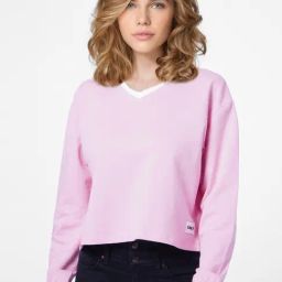 Only Pink Cotton Sweatshirt-image-35