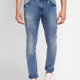 Spykar Blue Slim Fit Jeans-picture-40