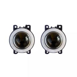 Auto Pearl LED Lens Fog Light with Halo Ring Angel Eye Front Compatible For Maruti Suzuki Baleno Rs, Asin_AngelEye_DRL_BalenoRS-12