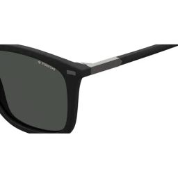 Polaroid Black Rectangular Sunglasses for Men image 3