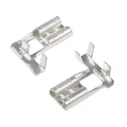 RS PRO Grey Uninsulated Female Spade Connector,6.35x0.8mm Tab Size, 1.5 mm² to 2.5 mm², 4881336-picture-34
