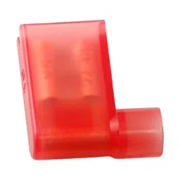 RS PRO Red Insulated Female Spade Connector,6.35 x 0.8 mm Tab Size, 0.5 mm² to 0.75 mm², 1251949-7