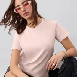 The Souled Store Angel Dust Cotton Regular Fit T-Shirt-picture-47