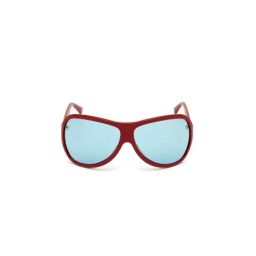 WEB EYEWEAR Blue Oversize Irregular Sunglasses for Women-picture-30