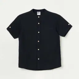 Fame Forever by Lifestyle Kids Navy Regular Fit Shirt-picture-32
