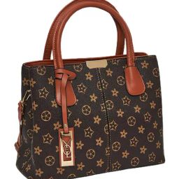 Styli Tan Printed Handbag-35