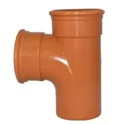 Ashirvad 200 mm (8 Inch) PVC Pushfit Single Tee 70001688-4