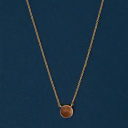 Accessorize London Gold-Plated Birthstone Necklace-43