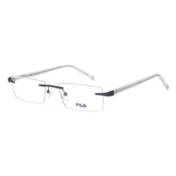 Fila Blue Rectangular Unisex Eye Frames image 1
