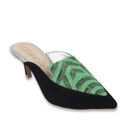 Catwalk Women's Green Mule Shoes-image-60