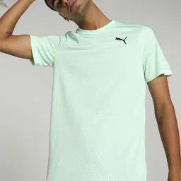 Puma Training Favorites Green Regular Fit Sports T-Shirt-image-43