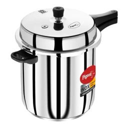 Pigeon Silver Stainless steel Pressure Cooker (10 L)-72