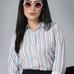 Style Quotient Multicolor Striped Shirt-image-66