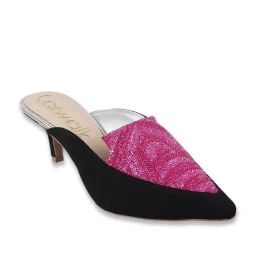 Catwalk Women's Pink Mule Shoes-image-89