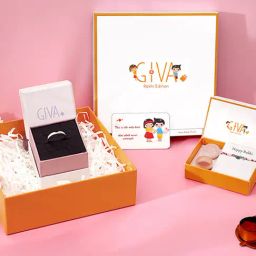 Giva 925 Silver Bhai-behen Rakhi Bliss Gift Box-image-6