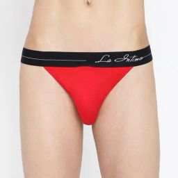 La Intimo Red Comfort Fit Briefs-image-39