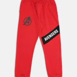 Pantaloons Junior Red Printed Trackpants-picture-10