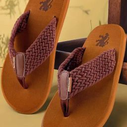 Red Tape Men's Tan Flip Flops-picture-32