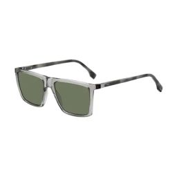 Hugo Boss Green Rectangular UV Protection Sunglasses for Men-image-2