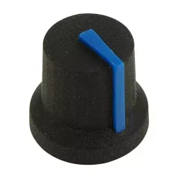 MULTICOMP PRO Knobs SOFT TOUCH KNOB, RUBBER, BLK/BLU, 16.2MM, MC170846CR-image-79