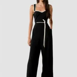 Forever New Black Regular Fit Jumpsuit-image-81