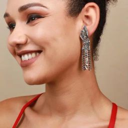 Sohi Elegant Ensemble Sparkling Earrings image 2
