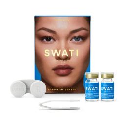 Swati Cosmetics Coloured Contact Lenses - Sapphire (6 Months, Power -1)-image-13