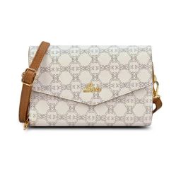 Lavie Sally White Logo Small Zip Around Wallet-48