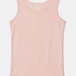 Jockey Girls Rib Round Neck Regular Straps Tank Top - SG02-image-3