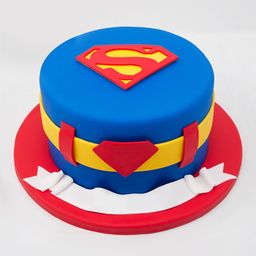 Superman Cake (1.5 Kg)-image-43