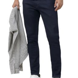 Peter England Navy Skinny Fit Jeans-image-62