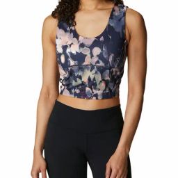 Columbia Navy Printed Crop Top-image-62
