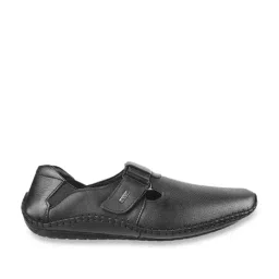 Mochi Men's Black Casual Loafers-picture-43