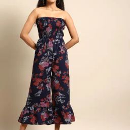 DODO & MOA Blue Printed Jumpsuit-22