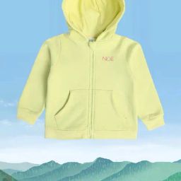 MINIKLUB Kids Lime Green Solid Full Sleeves Jacket-image-48